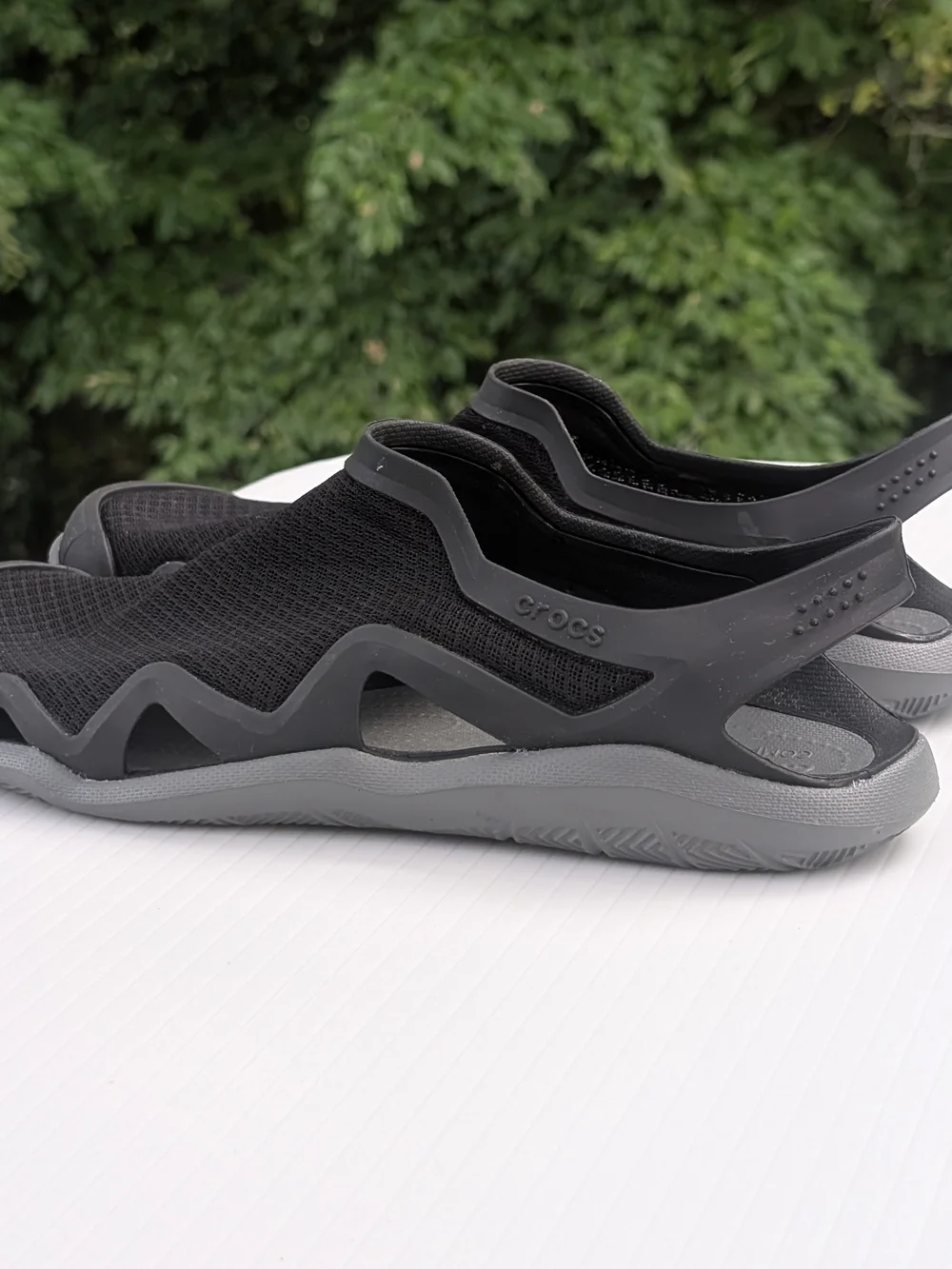 Crocs LiteRide Mesh Slip-On Clog - Black